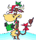 Santa Claus reindeer